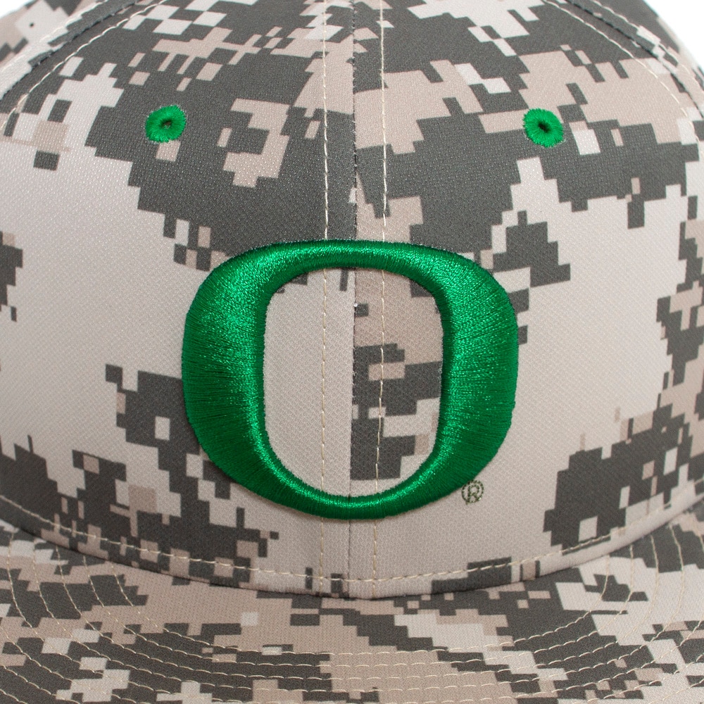 Classic Oregon O, Nike, Green, Sized, Polyester, Accessories, Men, Baseball, Aero bill, Flat, True, Hat, 440640